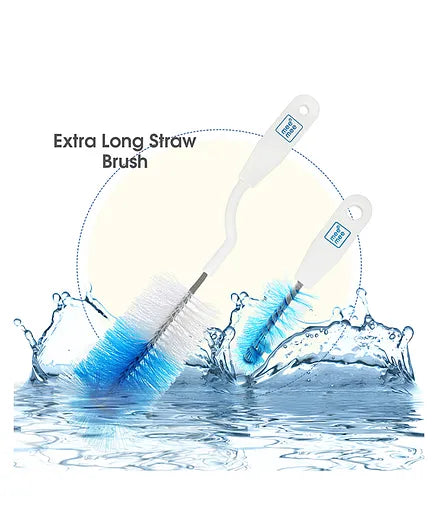 Mee Mee Bottle And Nipple Cleaning Brush - Blue