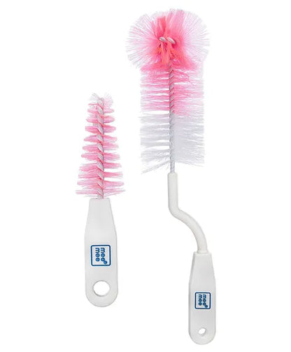 Mee Mee Bottle & Nipple Cleaning Brush - Pink