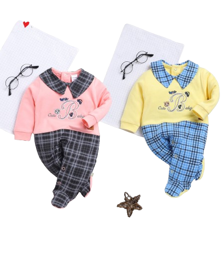 Kids Full sleeve Overlap Peter Pan Collar Shirt and Pant Sets