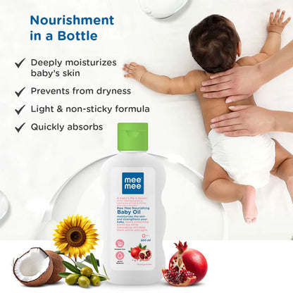 Nourishing Baby Oil with Fruit Extract - 200 ml