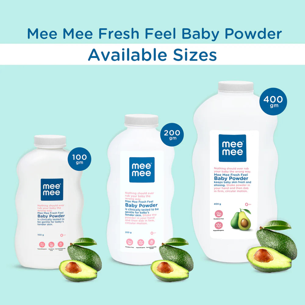 Mee Mee Fresh Feel Baby Powder, 400g