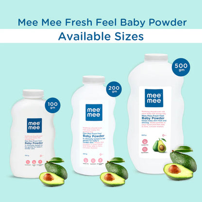 Mee Mee Fresh Feel Baby Powder, 100g