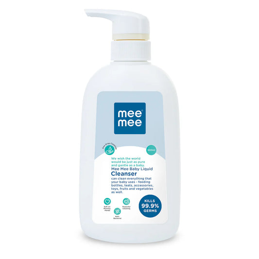 Mee Mee Anti-Bacterial Baby Liquid Cleanser | Kills 99.9% Germs|(500 ml - Bottle)