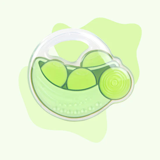 Mee Mee Multi-Textured Double Silicone Teether | Soft Silicone Baby Teether Soother