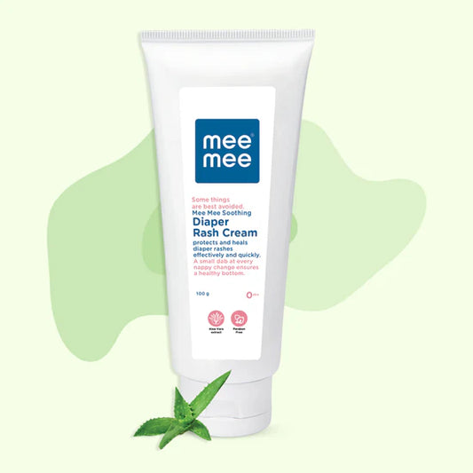 Mee Mee Soothing Baby Diaper Nappy Rash Cream With Aloe Vera Extracts | Treats & Prevents Nappy Rashes | 100g