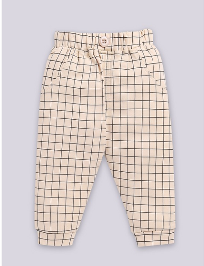 Boys Checkered Three Piece Party Suit with Bow