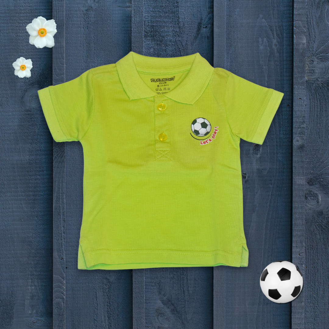 Vibrant Green Kids T-Shirt