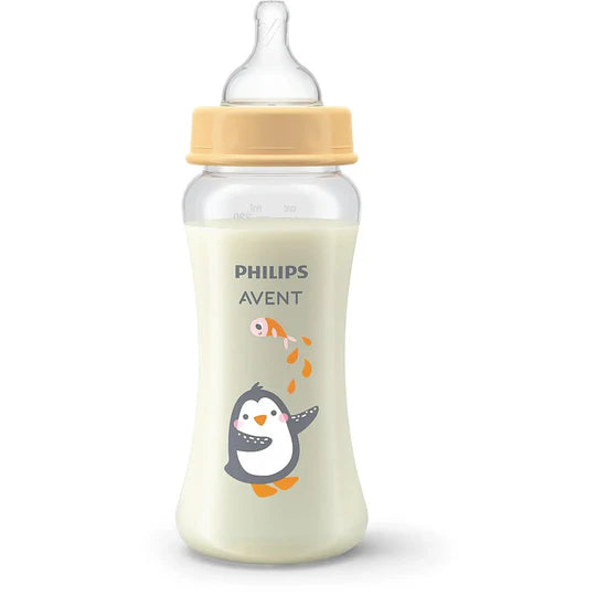 Avent Grow Bottle for 6m+ - Easy Clean, Anti-Colic, BPA Free, 330ml