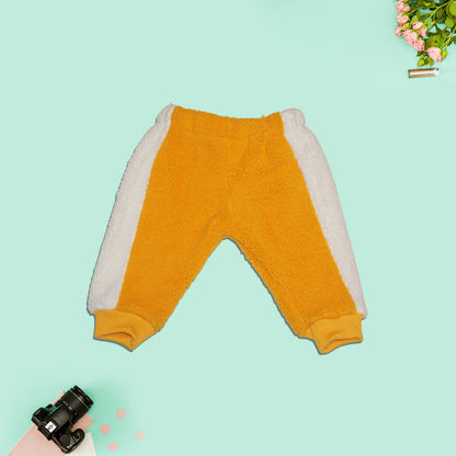 Sweatshirt and Joggers for Kids - Grey and Mustard Yellow