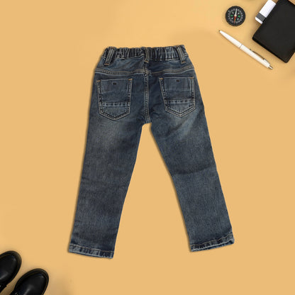 Boys Blue Distressed Jeans