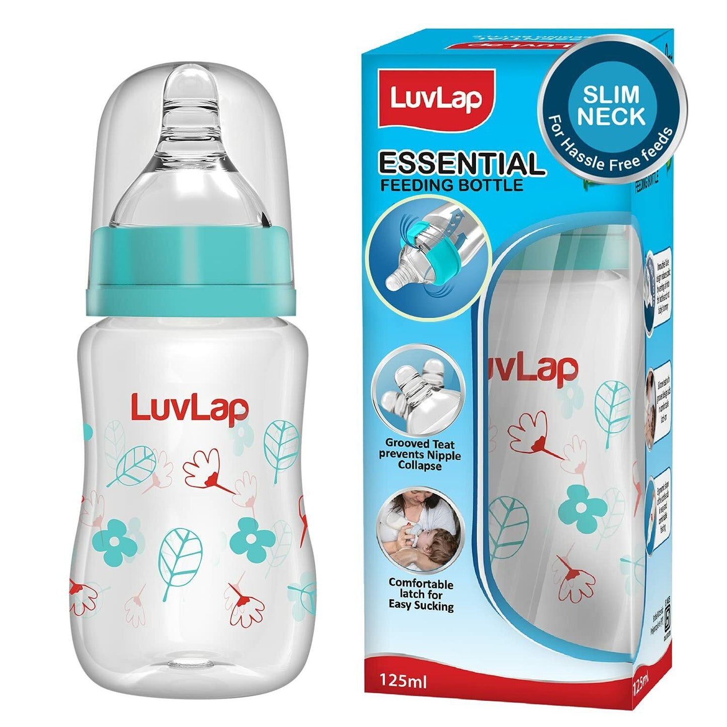 LuvLap Anti-Colic Essential Slim Neck Bottle