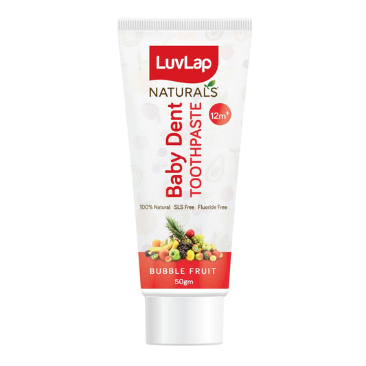 LuvLap Naturals Baby Dent 100% Natural Toothpaste for Kids