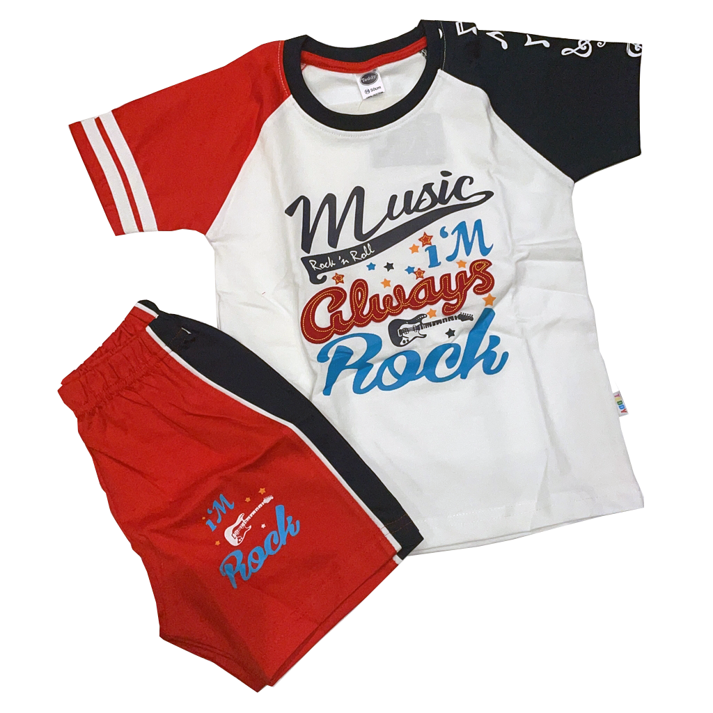 Kids Set with Graphic Print